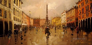 150の主題の芸術作品 Painting - カル ガジューム ナルヴォーナ広場 パリ